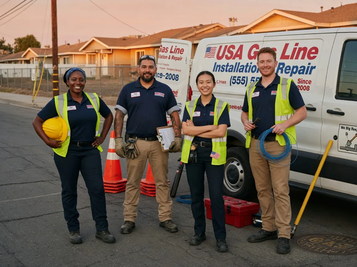 Gas Line Installation company in King George, VA